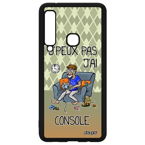 фото Чехол для galaxy a9 2018, "не могу - у меня приставка!" карикатура игра utaupia
