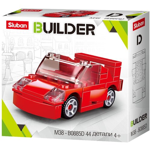 SLUBAN Builder M38-B0885D, 44 дет. sluban builder m38 b0920b ретро автомобиль b 44 дет