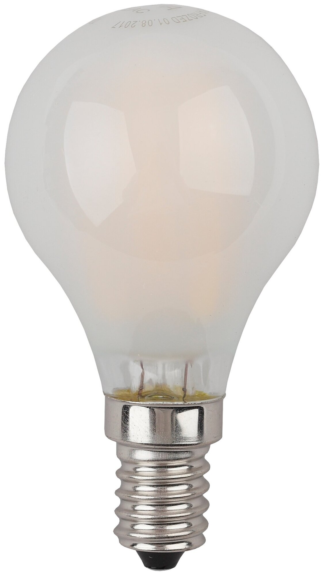 ЭРА Лампа светодиодная E14 7Вт ЭРА F-LED P45-7w-827-E14 frozed