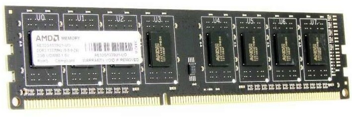 Оперативная память Kingston Оперативная память Amd DDR3 4Gb 1600MHz pc-12800 CL11 (R534G1601U1S-U)