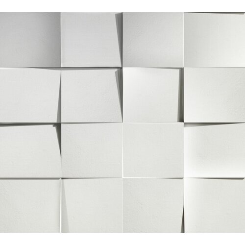 Фотообои DeliceDecor И 030 Стена из серых квадратов 3Д 300х270см