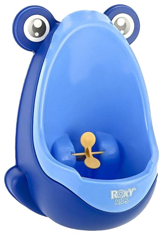 Писсуар ROXY KIDS Лягушка для мальчиков, цвет голубой