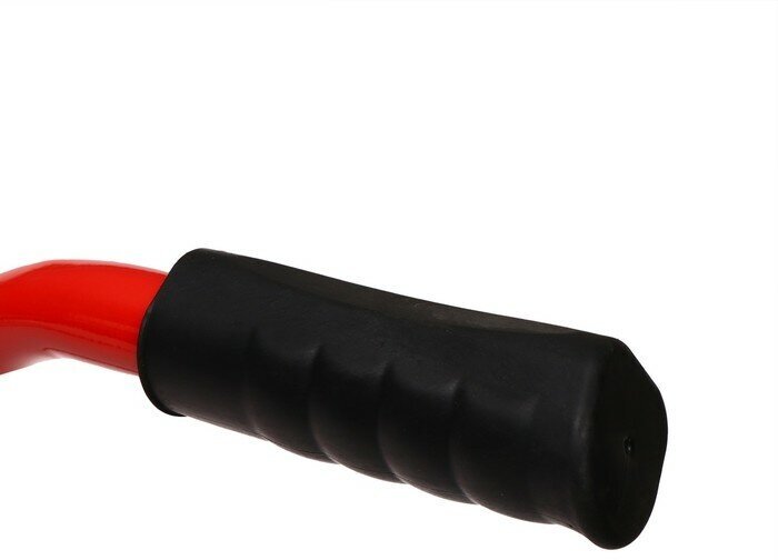 Тачка садовая, двухколёсная: груз/п 90 кг, объём 65 л, красные ручки