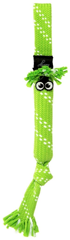 Rogz Игрушка веревочная шуршащая SCRUBZ большая лайм (SCRUBZ ROPE TUG TOY SM) SC05L | SCRUBZ ROPE TUG TOY SM 0,05 кг 47509.лайм