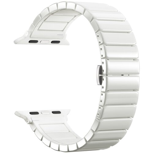 Lyambda Керамический ремешок Libertas для Apple Watch 38/40 mm white