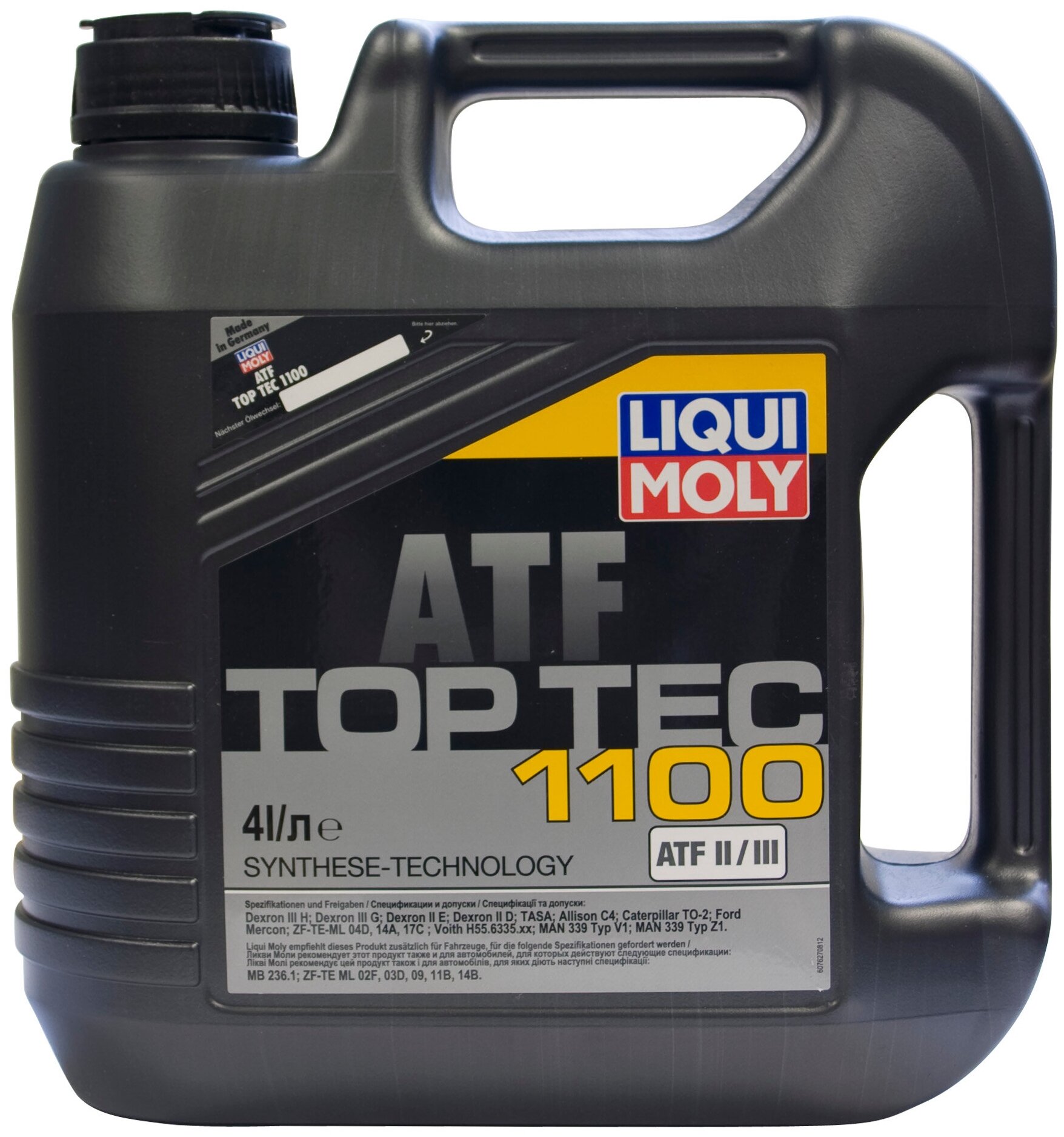 Масло трансмиссионное LIQUI MOLY Top Tec ATF 1100