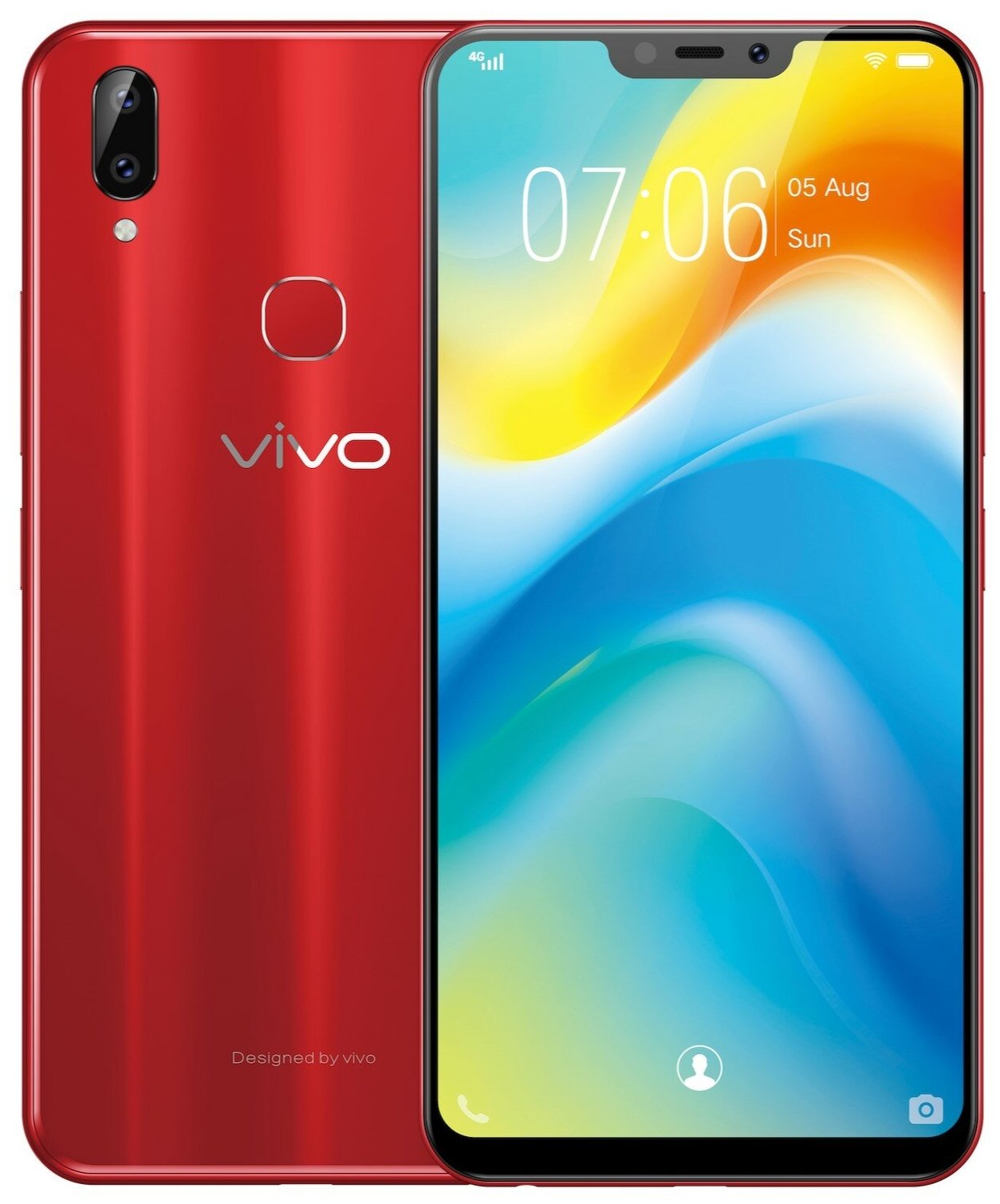 Смартфон Vivo y85 красный