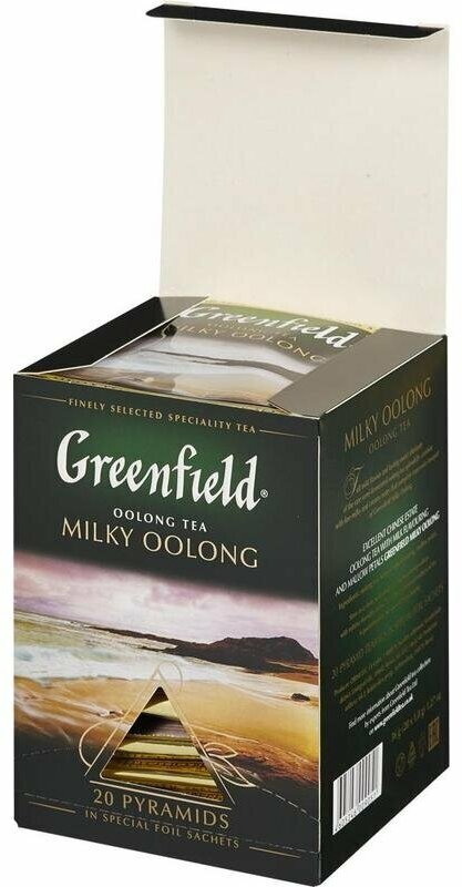 Чай Greenfield Milky Oolong, 20 шт - фото №12