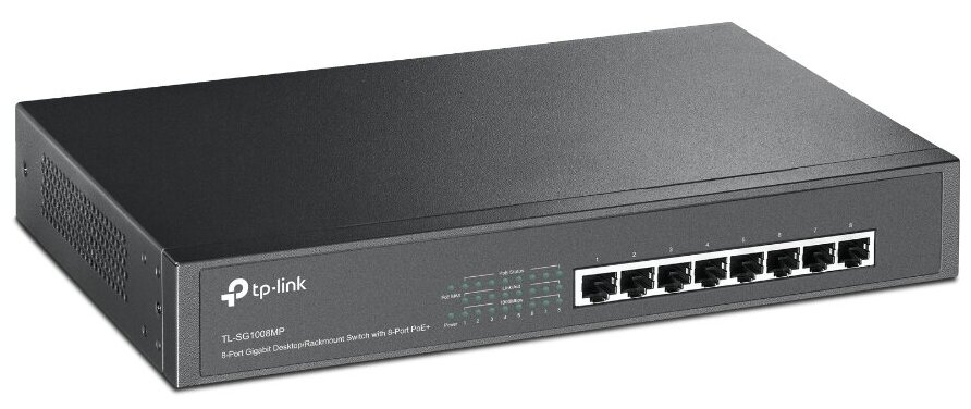 Коммутатор TP-Link TL-SG1008MP