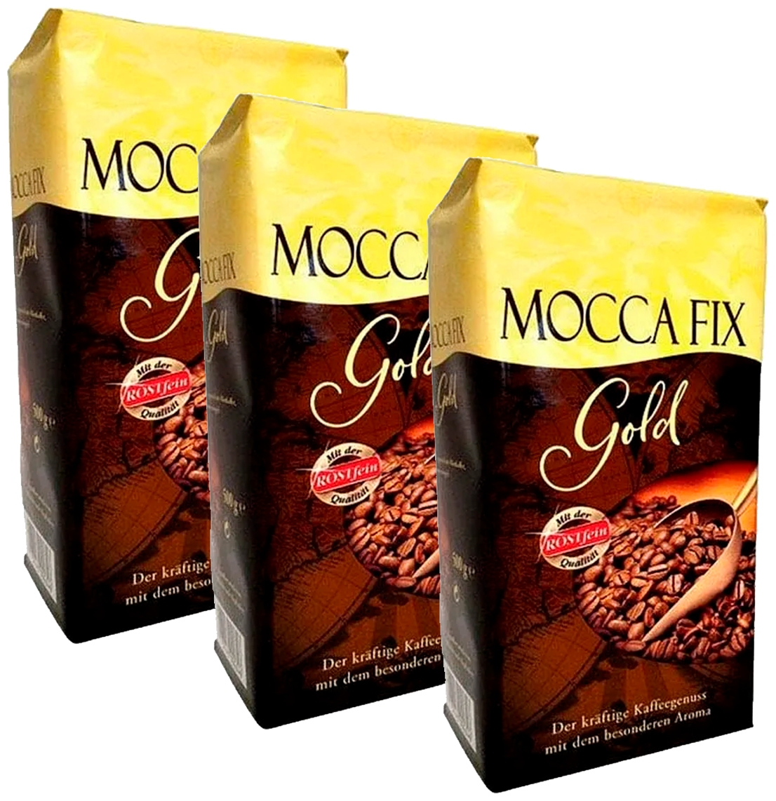 Молотый кофе Mocca Fix Gold 500 г, комплект 3 уп