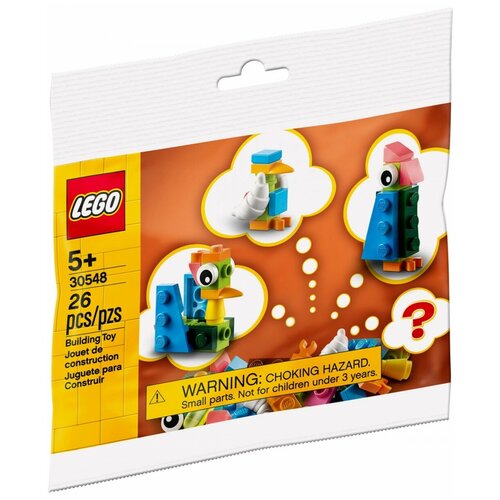 Конструктор LEGO Creator 30548 Build Your Own Birds - Make it Yours, 26 дет. конструктор lx creator креатор печатная машинка 2079 деталей совместим с лего