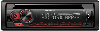 Автомагнитола Pioneer DEH-S320BT, черный