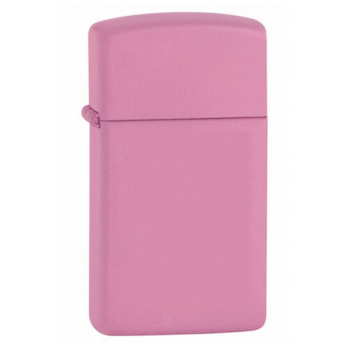 Zippo Slim зажигалка бензиновая Pink Matte 1 шт. 42 г zippo pipe зажигалка бензиновая black matte 1 шт 1 шт 56 7 г