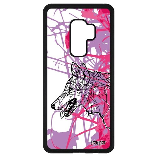 фото Чехол на телефон samsung galaxy s9 plus, "волк" злой зверь utaupia