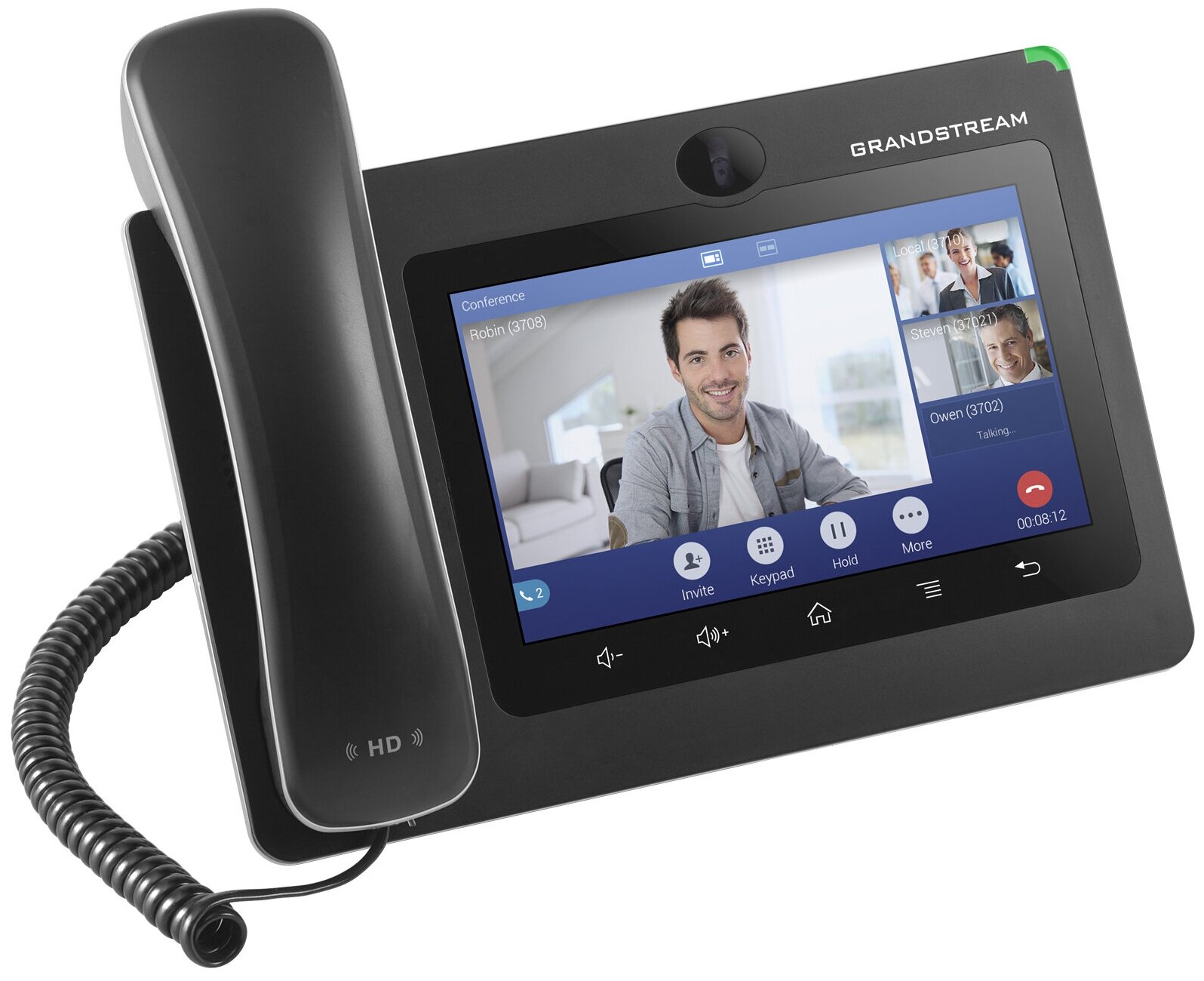 Телефон VoIP Grandstream GXV3370 черный