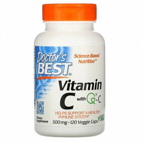 Vitamin С with Quali-C (Витамин C) 500 мг 120 вег капсул (Doctor's Best)