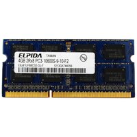 Оперативная память Elpida 4 ГБ DDR3 1333 МГц SODIMM EBJ41UF8BCS0-DJ-F