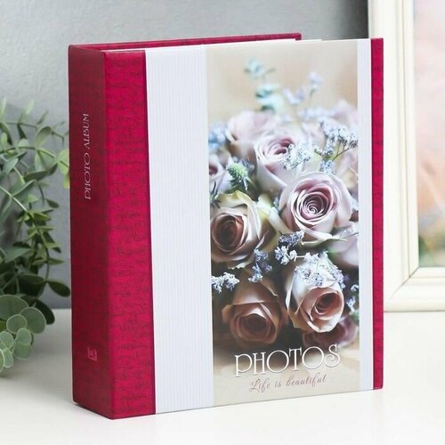 Фотоальбом Цветы 50 листов 200 фотографий 10х15 см 954₽