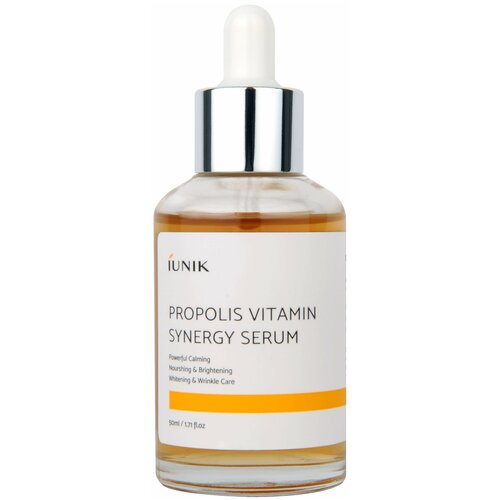 IUNIK Сыворотка для лица витаминная с прополисом 50 мл., Propolis Vitamin Synergy Serum Южная Корея