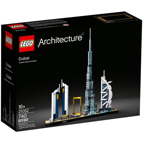 Конструктор LEGO Architecture 21052 Дубай, 740 дет. конструктор lego architecture 21035 музей соломона гуггенхайма 744 дет