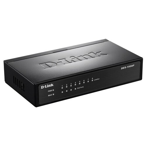 Коммутатор D-Link DES-1008PC1A 276300₽