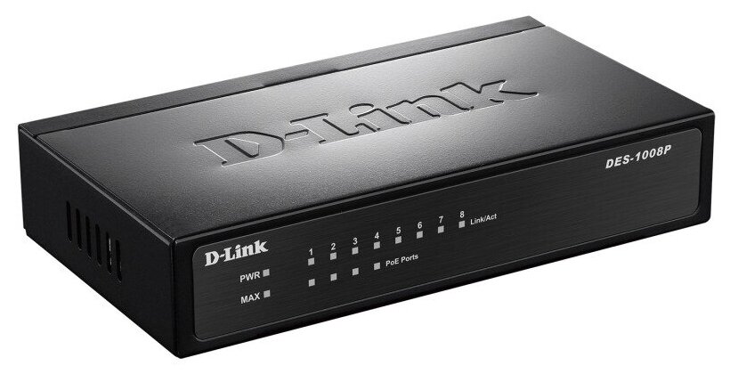 Коммутатор D-link Des-1008p/c1a .