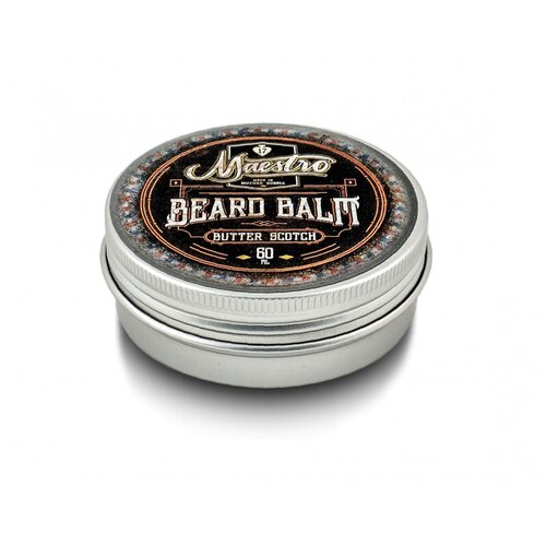 Бальзам-воск для бороды Maestro Company Beard Balm Butter Scotch