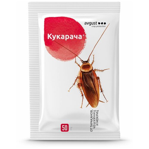 Средство Кукарача AVGUST 100гр от тараканов