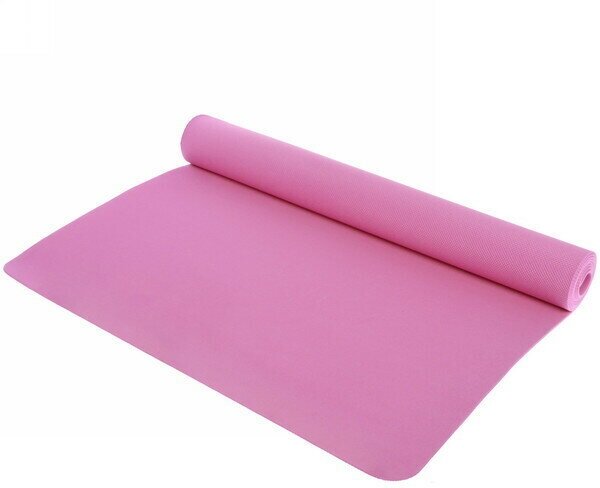 Коврик для йоги 3 мм 173х61 см «Умиротворение» EVA, розовый