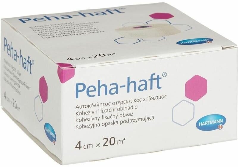 Бинт Peha-haft (Пеха Хафт) самофиксирующийся без латекса размером 20м х4см, 300010