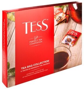 Набор чайный Tess ассорти 60пак. 100гр (1175-12-4) - фото №8