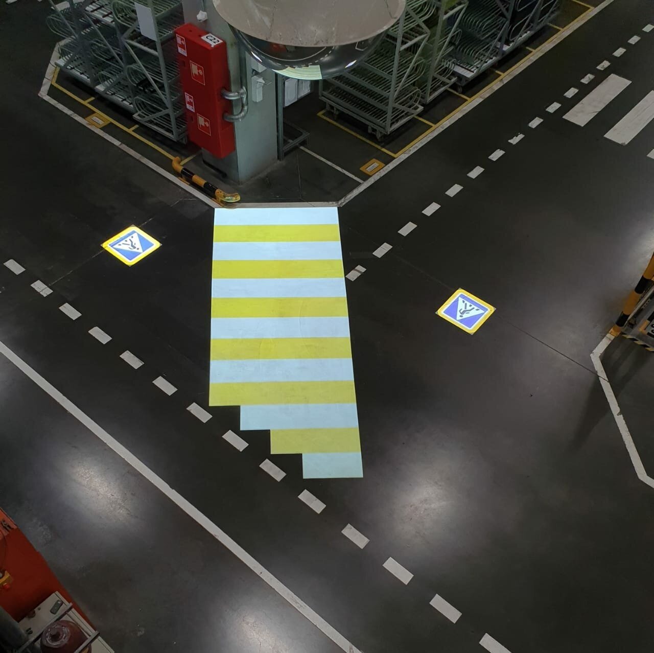 Гобо проектор пешеходного перехода и демаркации