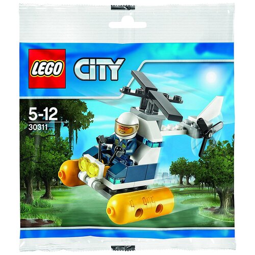 Конструктор LEGO City 30311 Полицейский гидровертолет, 51 дет.