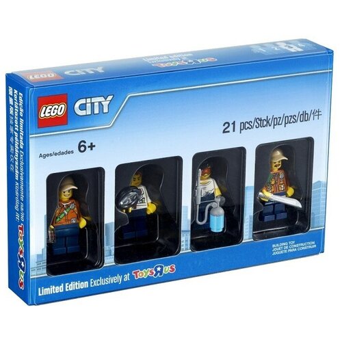 Конструктор LEGO City 5004940 Jungle Minifigures, 21 дет. lego city 7567 путешественник 21 дет