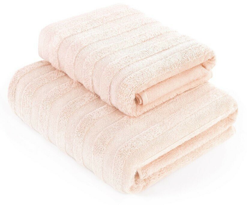Полотенце махровое Verossa Stripe светло-фисташковое 70*140см - фото №6
