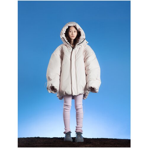 фото Winter куртка light beige (l) kruzhok