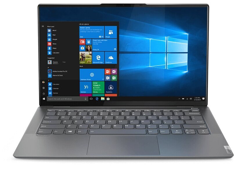 Ноутбук Lenovo Yoga S940-14IWL 81Q7004DRU Gray Core i5-8265U8G1Tb SSD14 FHD IPSWiFiBTWin10