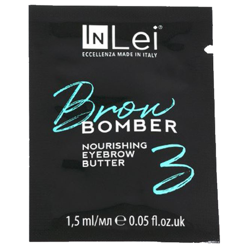 InLei Питательное масло для бровей Brow Bomber 3, 1.5 мл питательное масло для бровей inlei brow bomber 3 саше