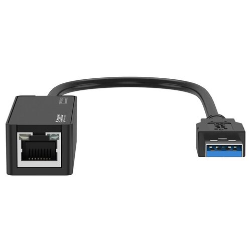 Адаптер ORICO UTJ-U3-BK, черный адаптер usb3 0 rj45 1gbps orico utk u3 bk черный