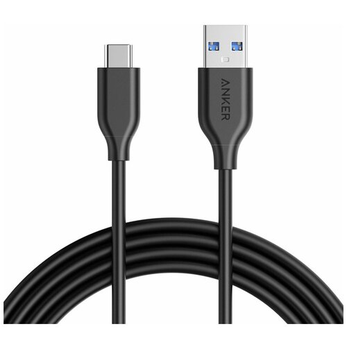 Кабель ANKER PowerLine USB - USB Type-C (A8166) 1.8 м черный
