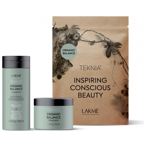 Lakme Набор Teknia Organic balance Travel pack travel pack organic balance