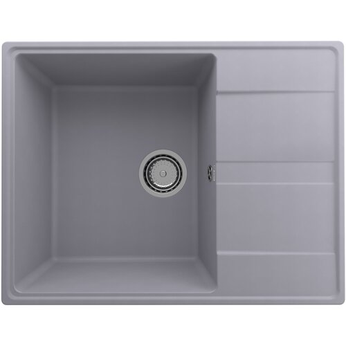 Мойка для кухни кварцевая Ulgran Quartz Prima 650-05, бетон