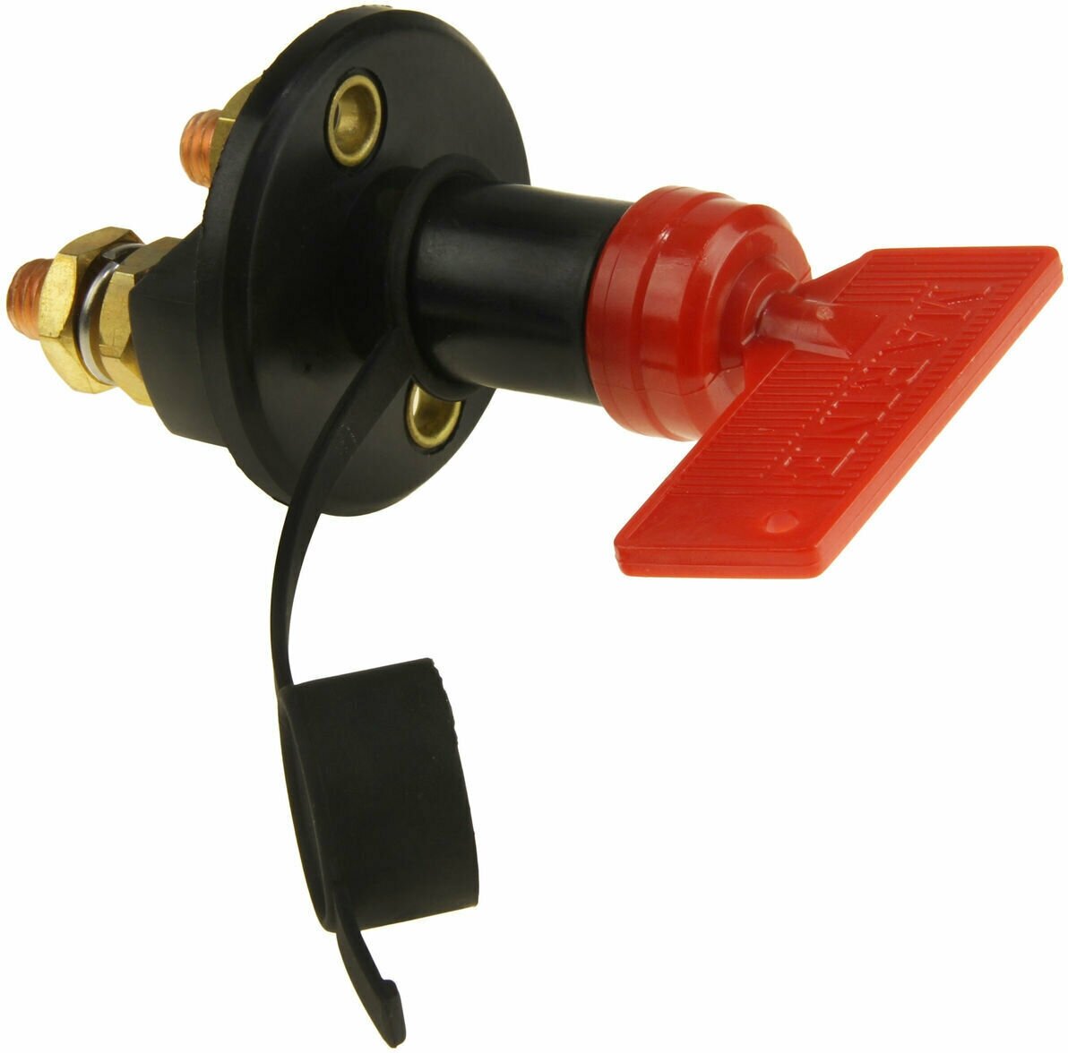 Выключатель массы-ключ "OFF-ON" (1 АКБ) 100А с защитным колпачком (AES121111A)