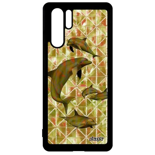 фото Чехол для телефона p30 pro, "дельфины" белуха киты utaupia