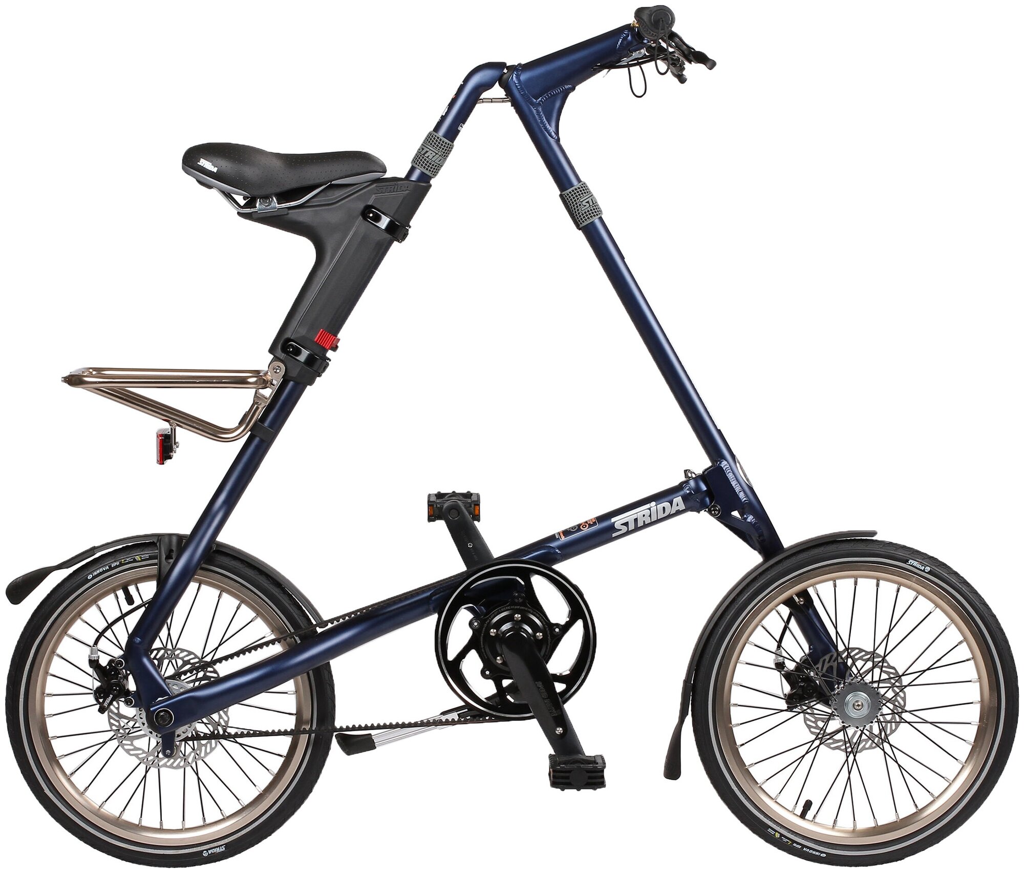 Складиной велосипед STRIDA SD 2023 темно-синий