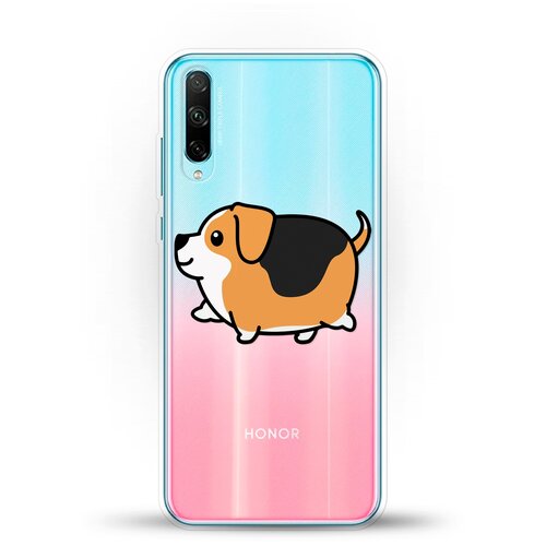 фото Силиконовый чехол толстый бигль на honor 30i andy & paul