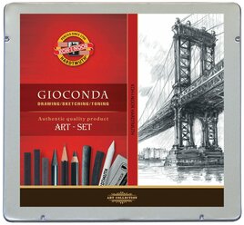 KOH-I-NOOR Набор для художника Gioconda 23 предмета (898000001PL)