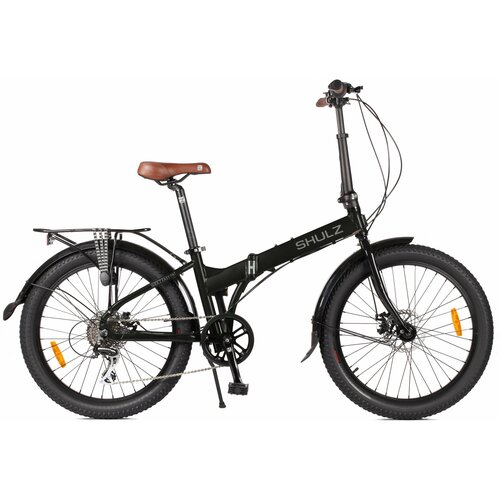 Складной велосипед Shulz Easy Fat черный велосипед shulz easy disc 2021