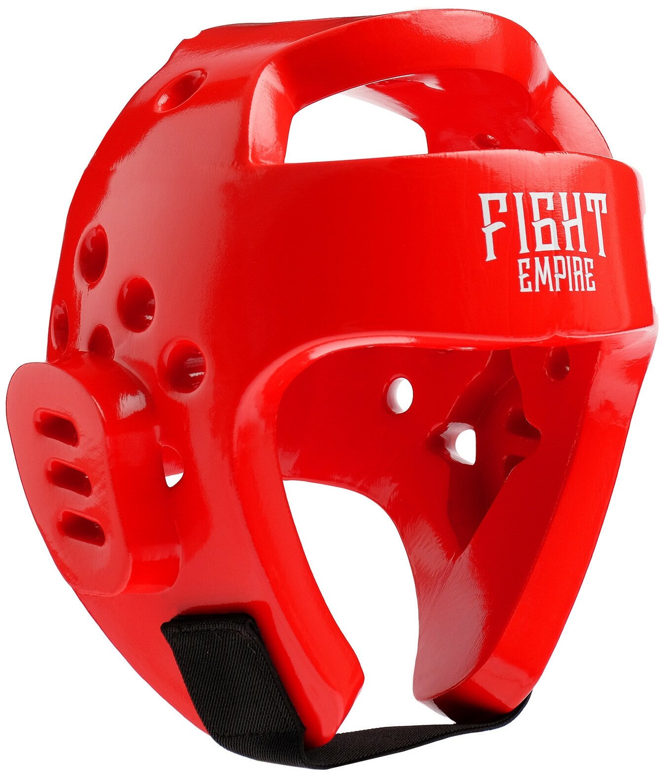 Шлем боксёрский тренировочный FIGHT EMPIRE, размер M, цвет красный