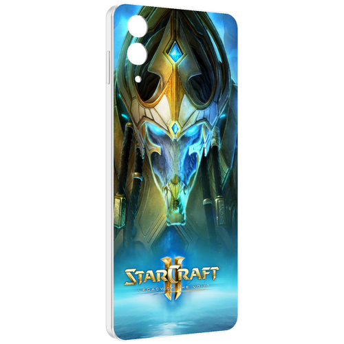 Чехол MyPads StarCraft II Legacy of the Void для Samsung Galaxy Z Flip 4 (SM-F721) задняя-панель-накладка-бампер чехол mypads the last of us part ii элли для samsung galaxy z flip 4 sm f721 задняя панель накладка бампер